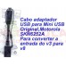 Cabo Adaptador mini USB (G) celular V8 U9